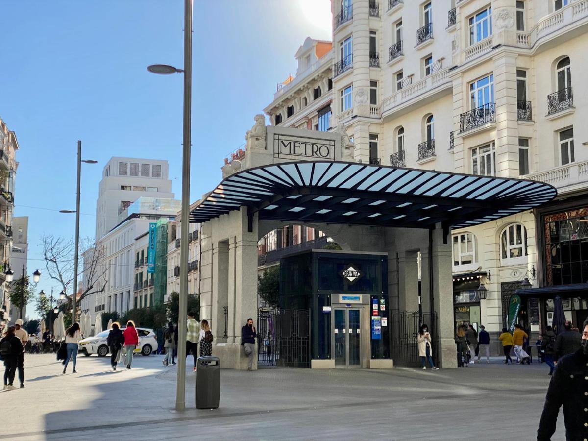 Charming Gran Via Madrid Daire Dış mekan fotoğraf