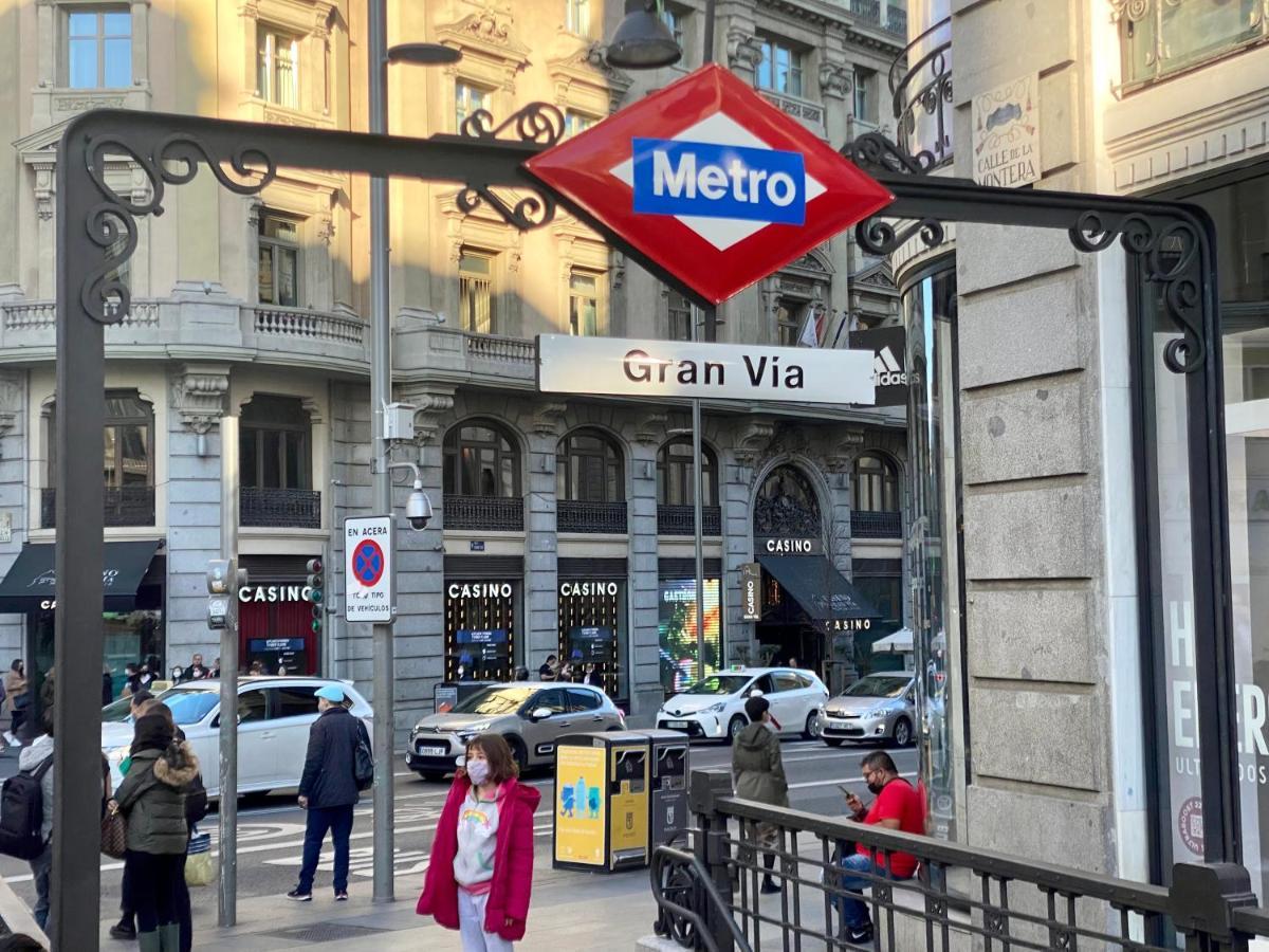 Charming Gran Via Madrid Daire Dış mekan fotoğraf