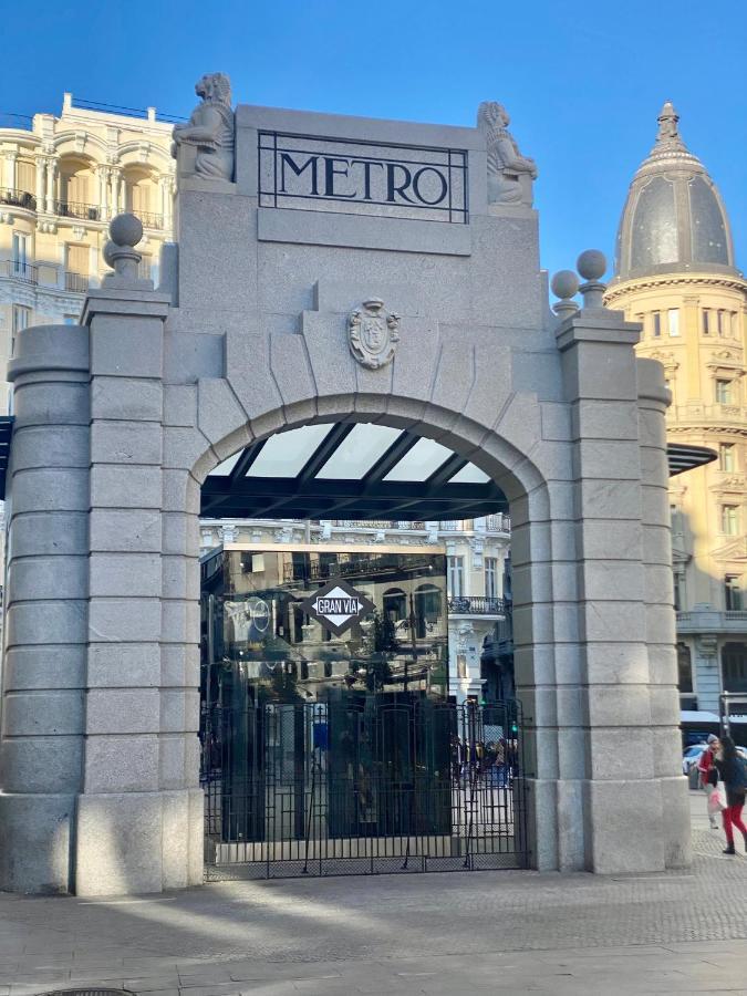 Charming Gran Via Madrid Daire Dış mekan fotoğraf